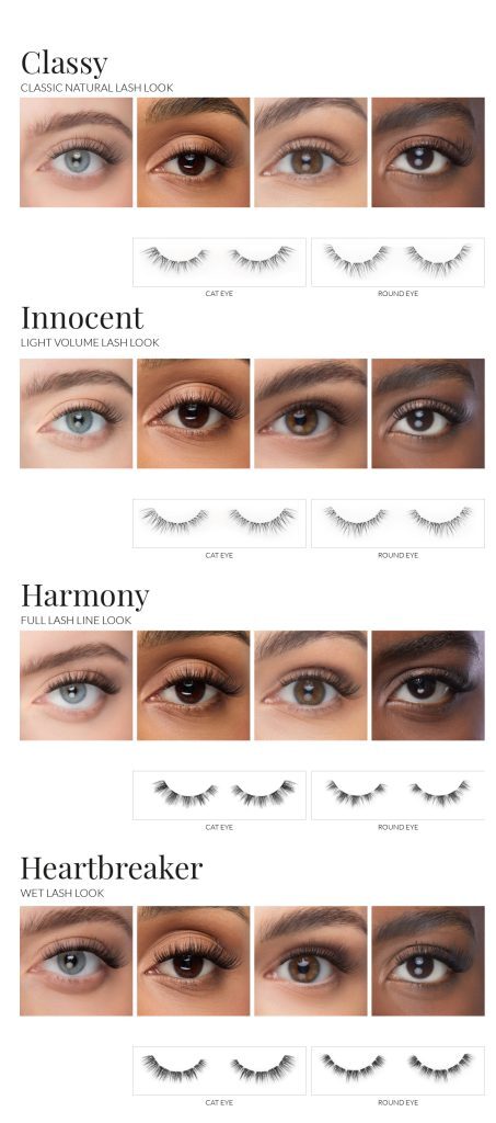 pre glued lashes clusters nanolash