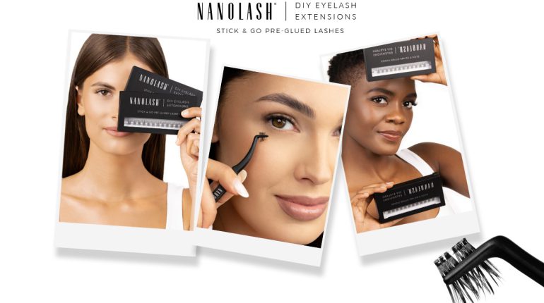 nanolash pre glued lashes clusters